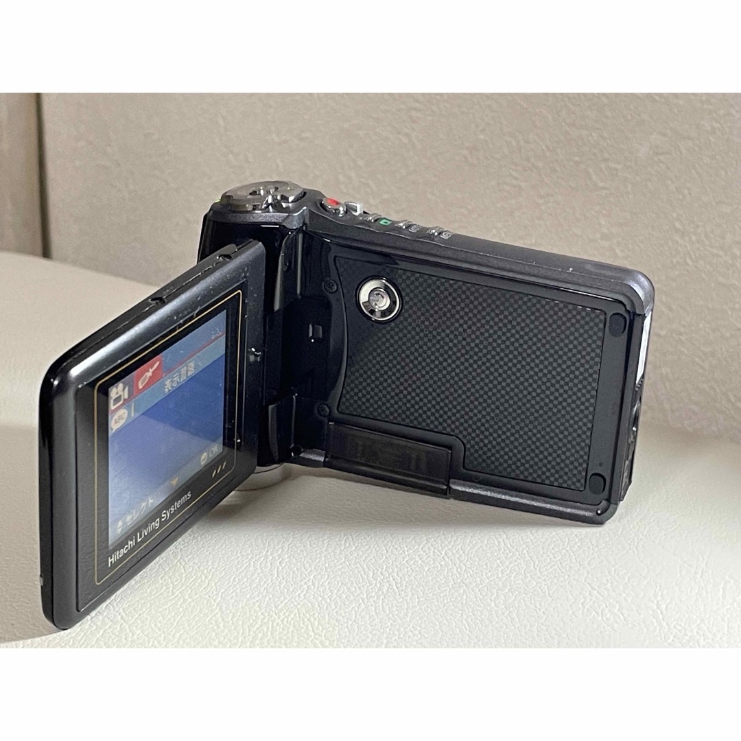 日立(ヒタチ)の日立　HITACHI　ムービータイプ デジタルカメラ　HSCS2 スマホ/家電/カメラのカメラ(ビデオカメラ)の商品写真