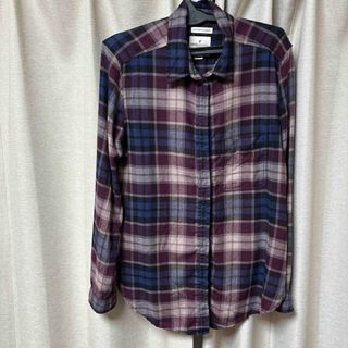 アメリカンイーグル(American Eagle)のアメリカンイーグル　チェック柄シャツ(シャツ/ブラウス(長袖/七分))