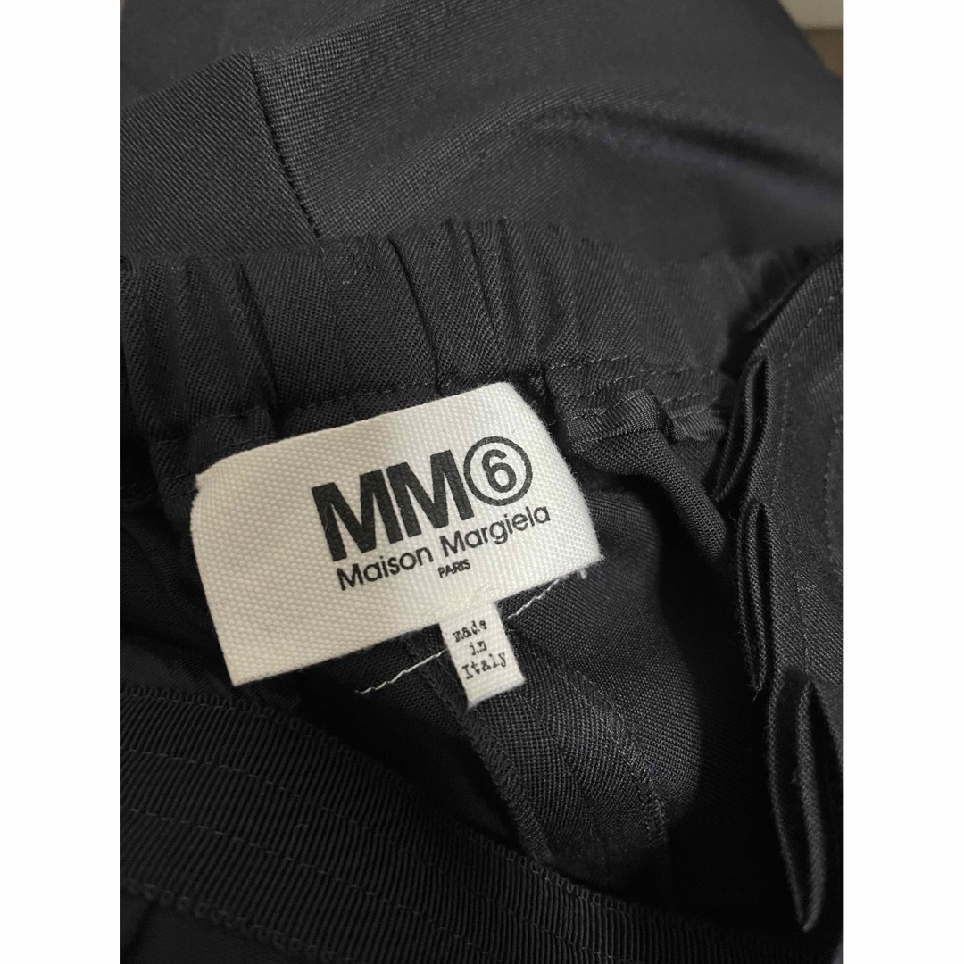 MM6(エムエムシックス)のMM6 エムエムシックス Maison Margiela プリーツワイドパンツ  レディースのパンツ(その他)の商品写真