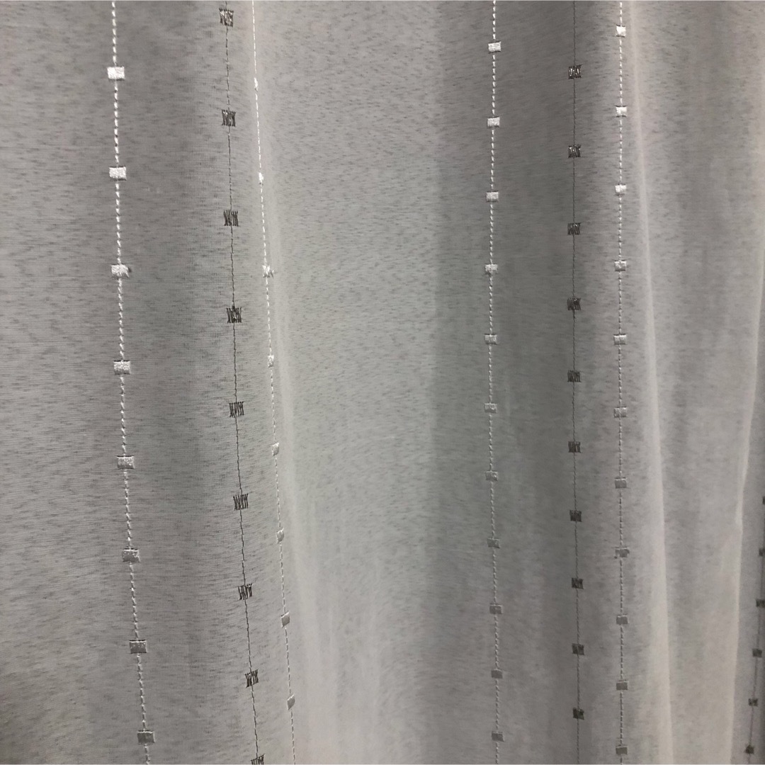 ニトリ(ニトリ)のニトリ　レースカーテン　100×176cm カーテンフック付き インテリア/住まい/日用品のカーテン/ブラインド(レースカーテン)の商品写真