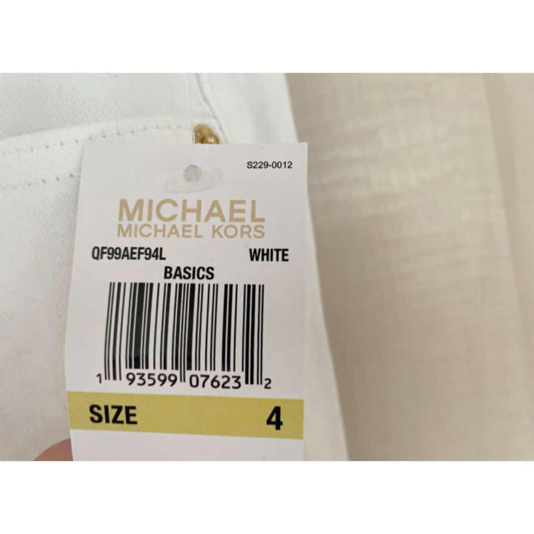 【新品】MICHAEL KORS マイケルコース　ホワイトパンツ　白パンツ