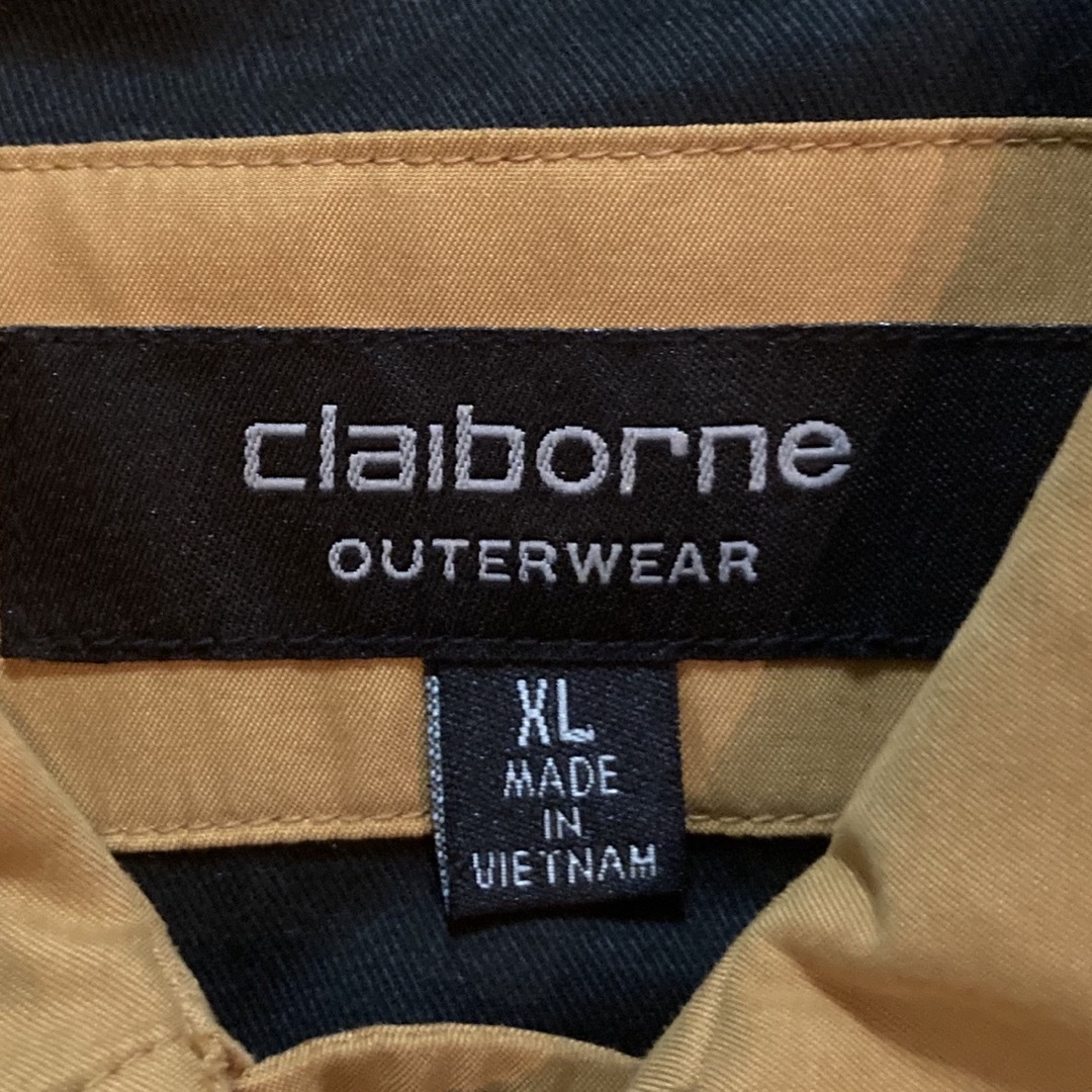 Claiborne ZipUp Jacket Yellow XL メンズのジャケット/アウター(ブルゾン)の商品写真