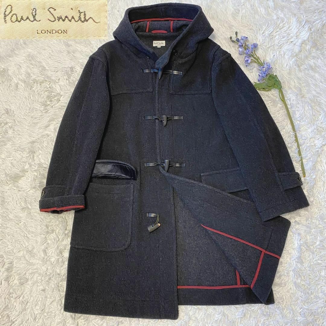 Paul Smith ポールスミス　メンズ　ダッフルコート　ヘリンボーン　L