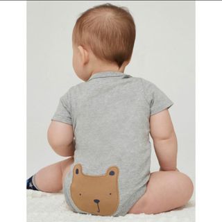 ベビーギャップ(babyGAP)のGAP  クマさんロンパース60(ロンパース)