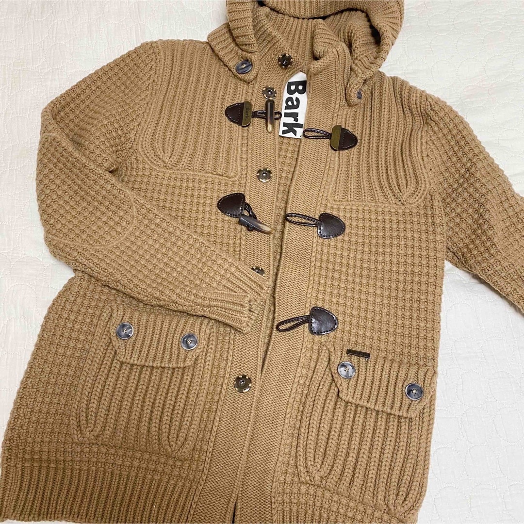 ☆定価¥8.8万円【bark/バーク】ニット/ダッフルコート あぁ ☆定価¥8.8万円【bark/バーク】ニット/ダッフルコート あぁ