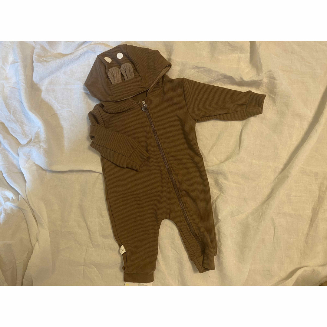 トナカイロンパース 73サイズ キッズ/ベビー/マタニティのベビー服(~85cm)(ロンパース)の商品写真
