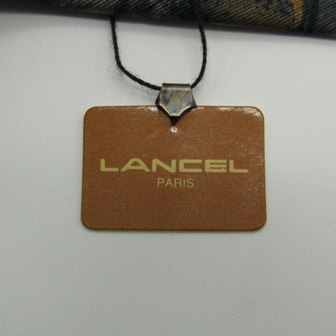 LANCEL(ランセル)のランセル ブランド ネクタイ シルク 総柄 ボタニカル柄 未使用タグ付 メンズ ネイビー LANCEL メンズのファッション小物(ネクタイ)の商品写真