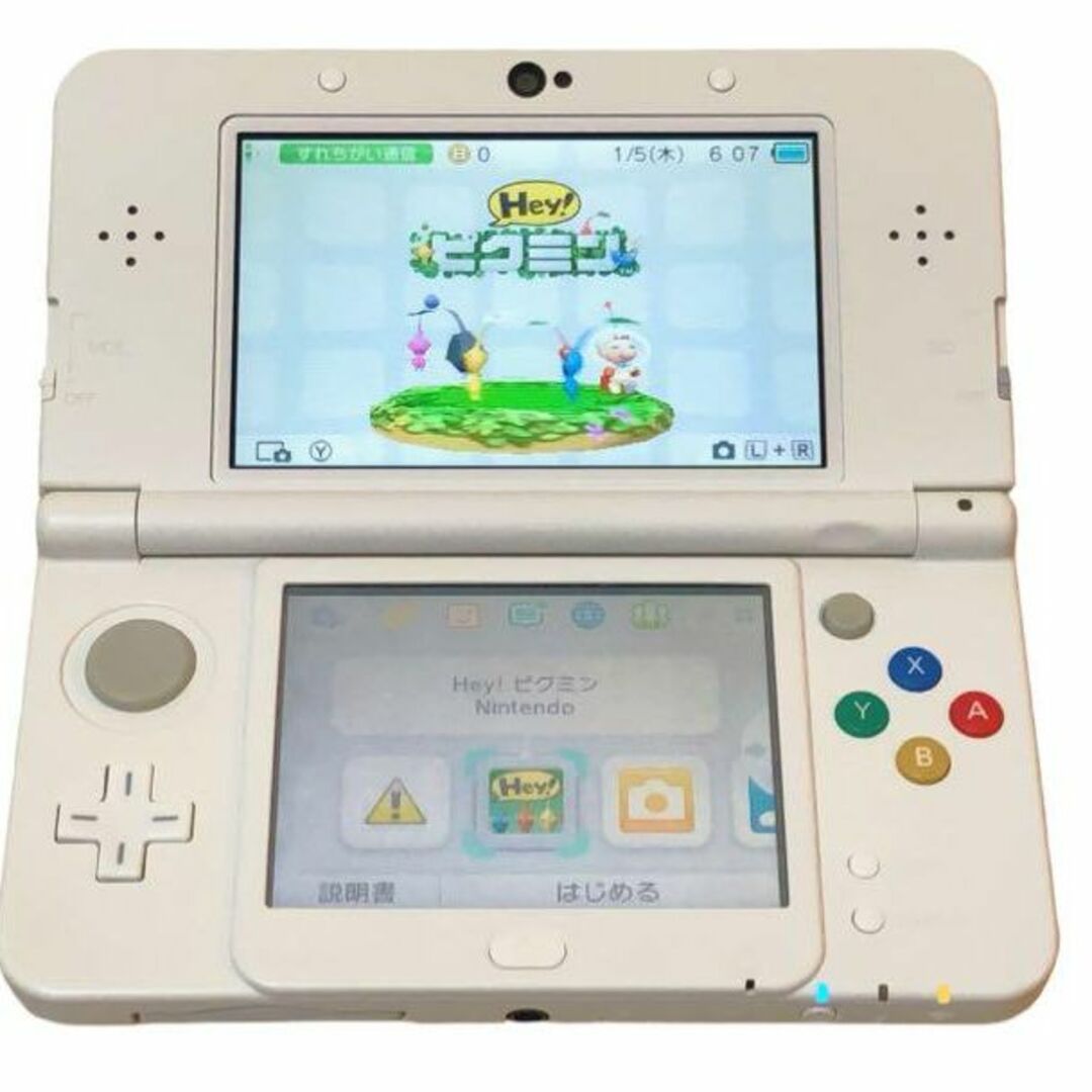 ☆動作良好☆ 美品 NEW ニンテンドー 3DS 本体 ホワイト 箱付きの通販