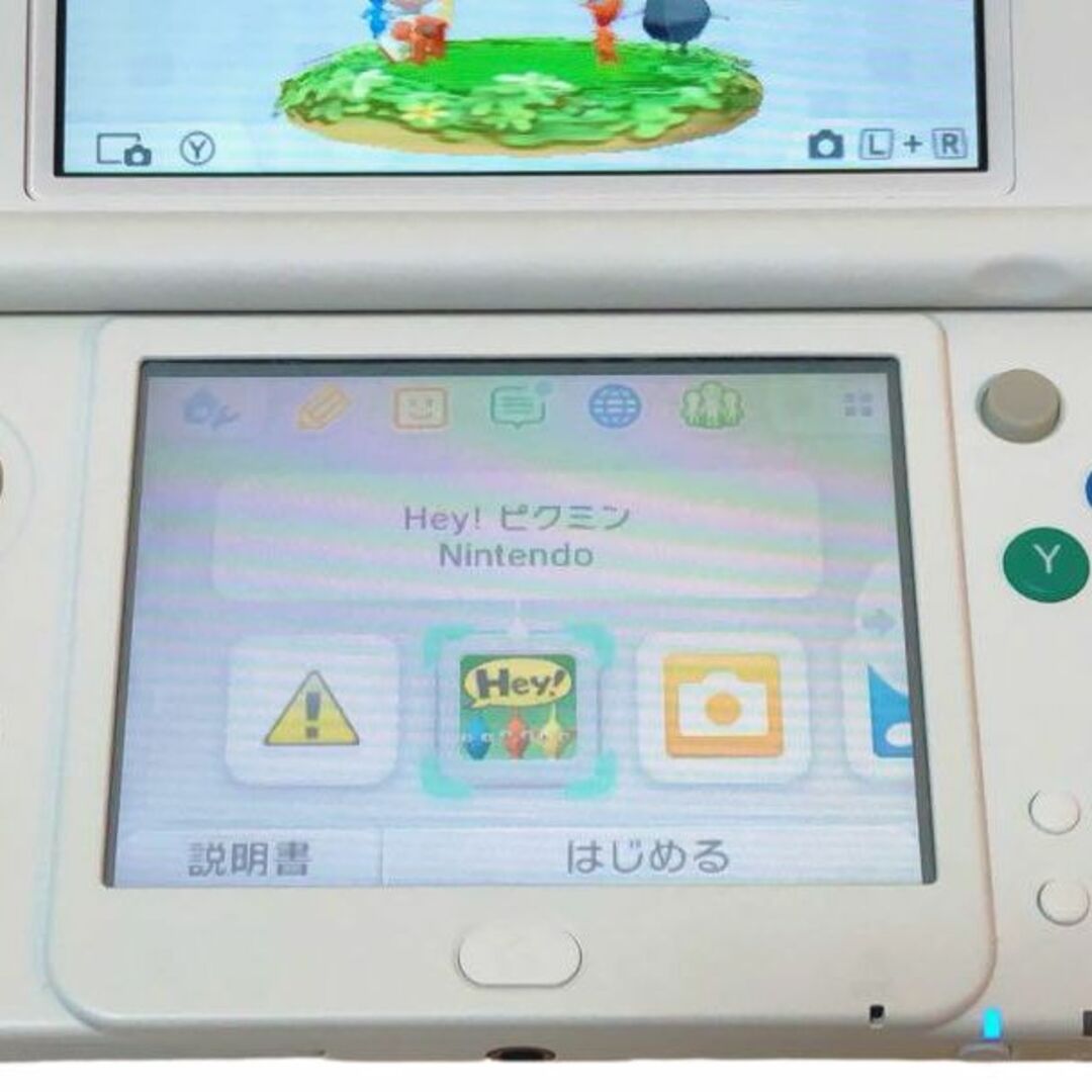 ☆動作良好☆ 美品 NEW ニンテンドー 3DS 本体 ホワイト 箱付きの通販