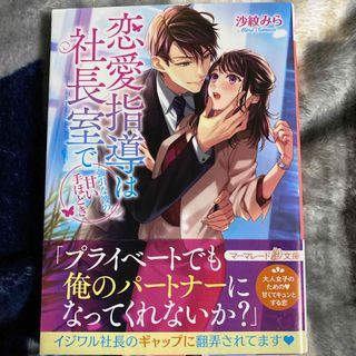 TL小説　マーマレード文庫　　恋愛指導は社長室で(その他)