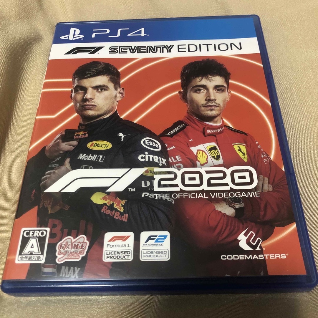 PlayStation4(プレイステーション4)のF1 2020 F1 Seventy Edition エンタメ/ホビーのゲームソフト/ゲーム機本体(家庭用ゲームソフト)の商品写真