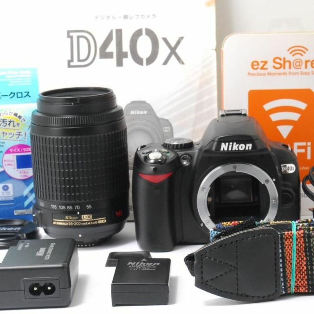 Nikon - ❤️小さい軽い簡単綺麗❤Nikon D40x❤届いてすぐ使える