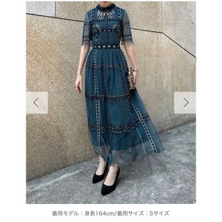 ZARA❤︎フリル刺繍ロングワンピ今だけ更にお値下げ❤︎