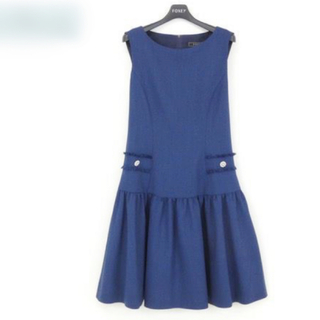 フォクシー(FOXEY) ドレス（ブルー・ネイビー/青色系）の通販 200点