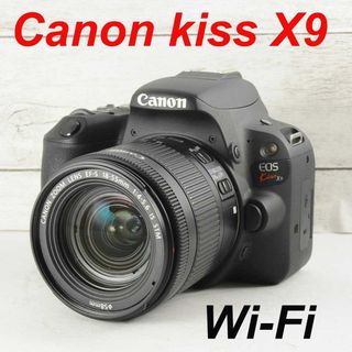 ❤️カメラバッグ付き❤️Wi-Fi &自撮り❤️Canon kiss X9 の通販|ラクマ