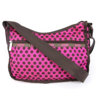 レスポートサック(LeSportsac)のレスポートサック クラシックホーボー ショルダーバッグ ドット ピンク系(ショルダーバッグ)