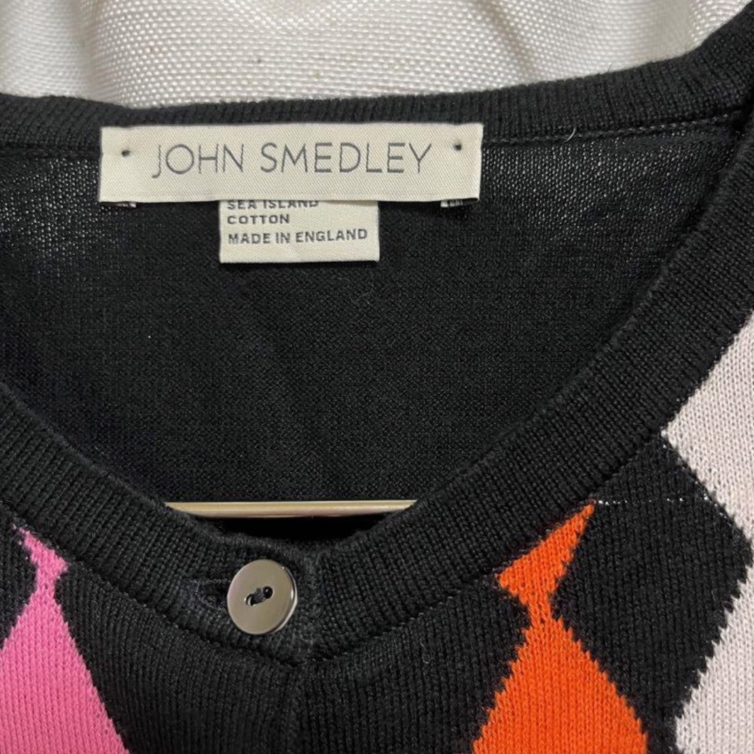 JOHN SMEDLEY(ジョンスメドレー)のジョンスメドレー　カーディガン　マルチカラー レディースのトップス(カーディガン)の商品写真
