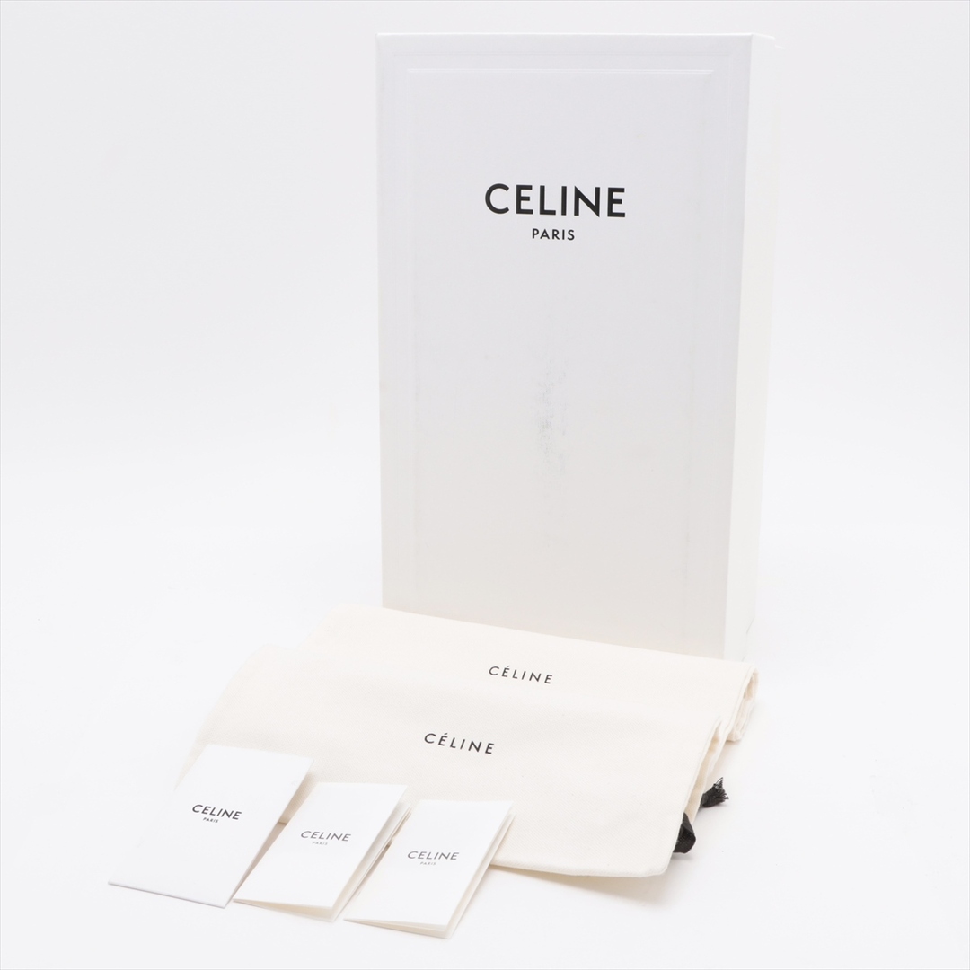 celine(セリーヌ)のセリーヌ  キャンバス×レザー 35 1/2 グリーン レディース その他 レディースの靴/シューズ(その他)の商品写真