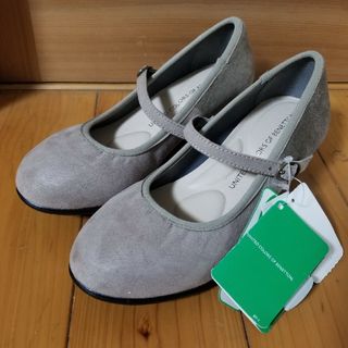 ベネトン(BENETTON)の新品 BENETTON  2 3㎝　パンプス　吸水速乾(ハイヒール/パンプス)