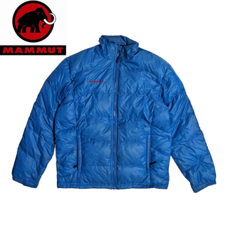 マムート(Mammut)のMAMMUT Flight Down Jacket ブルー アウトドア 登山(ダウンジャケット)