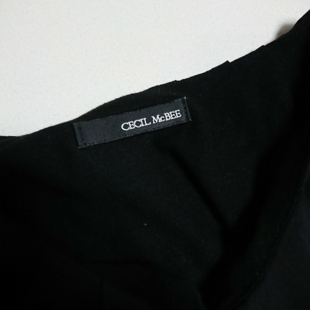 CECIL McBEE(セシルマクビー)の美品♡ CECIL McBEE シフォン ポンチョ トップス レディースのトップス(カットソー(長袖/七分))の商品写真