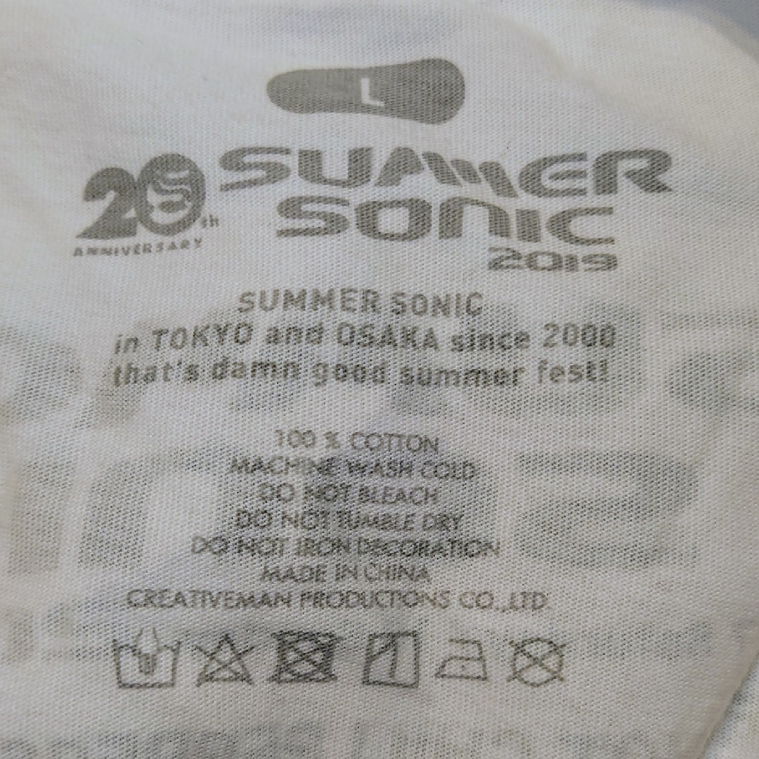 SUMMER SONIC 2019　ピスタチオTシャツ エンタメ/ホビーのタレントグッズ(ミュージシャン)の商品写真