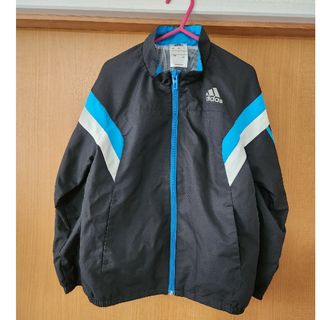 adidas GAP パーカー　ナイロンジャンパー　パジャマ　裏起毛　160㎝