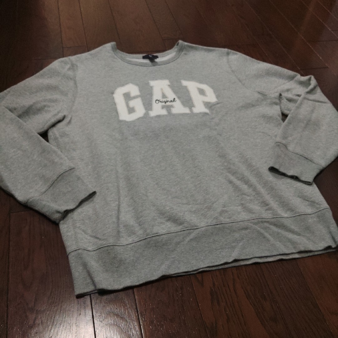 GAP(ギャップ)のGAP スウェット　L　グレー メンズのトップス(スウェット)の商品写真