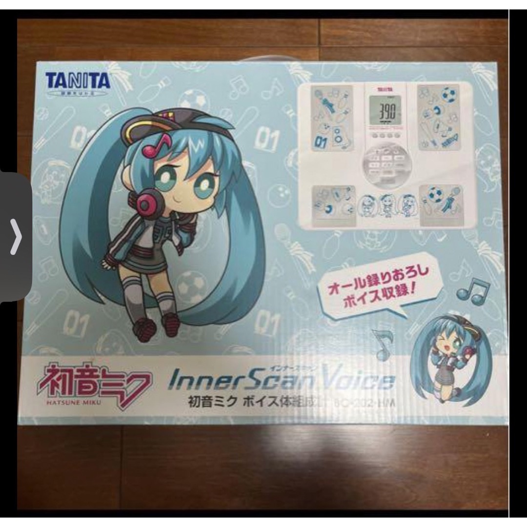 初音ミクがしゃべる ボイス体組成計 BC-202-HM 体重計 体重計/体 初音ミクがしゃべる ボイス体組成計 BC-202-HM 体重計 体重計/体
