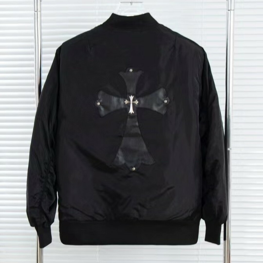 【美品】Chrome Hearts クロムハーツ ジャケット アウター XL 黑