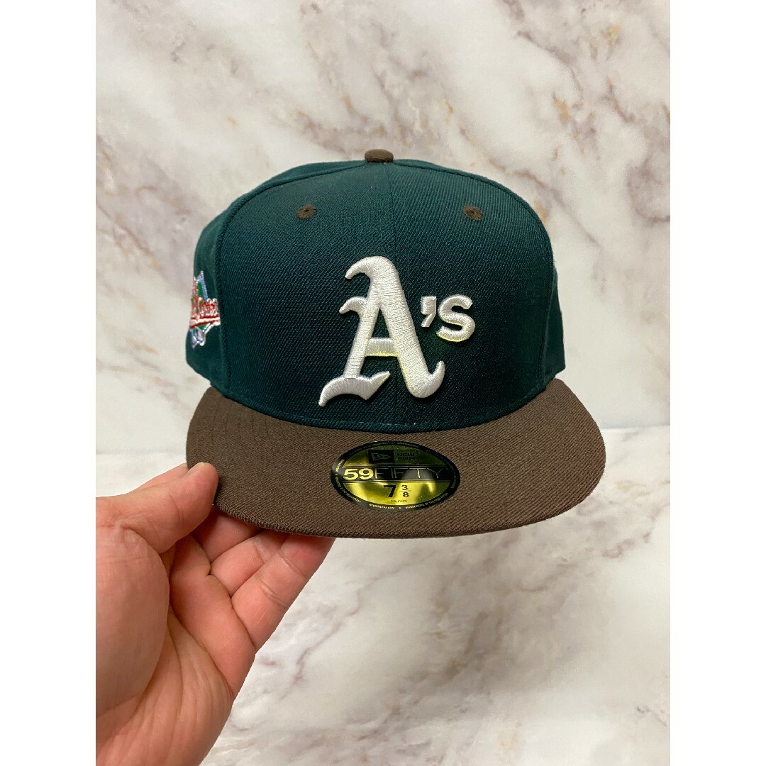 Newera 59fifty オークランドアスレチックス ワールドシリーズ帽子