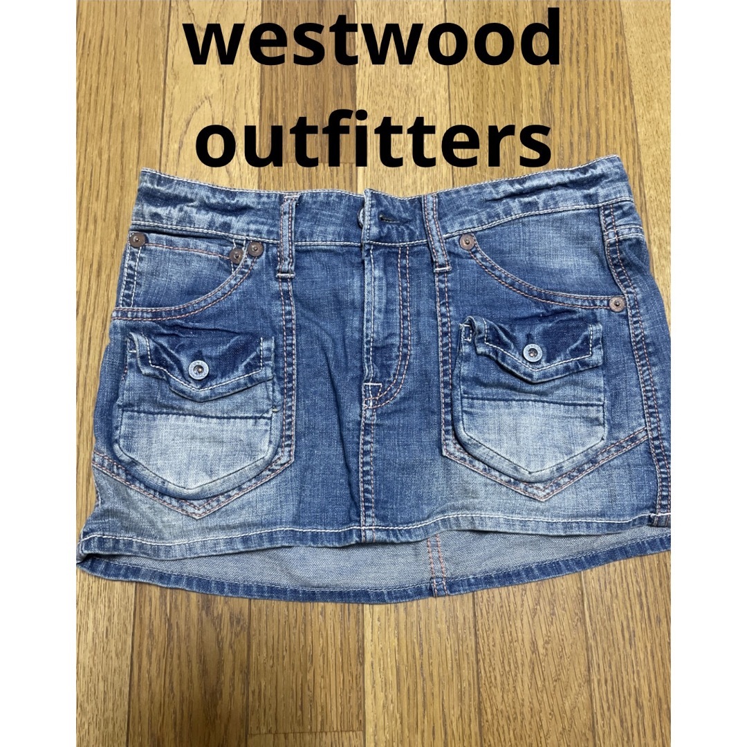 Westwood Outfitters - デニム ミニスカート ポケット カーゴ Westwood Outfitters - デニム ミニスカート ポケット カーゴ