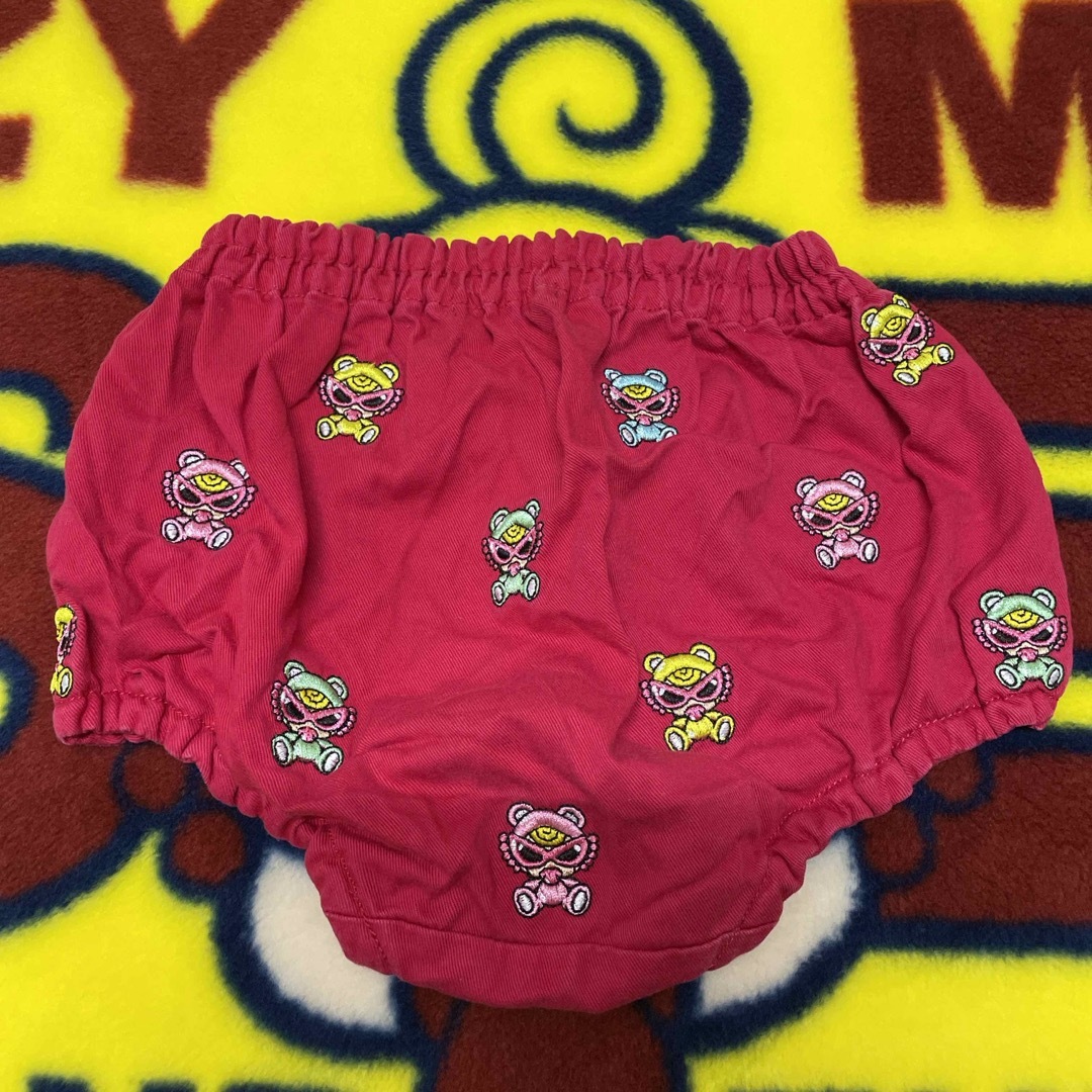 HYSTERIC MINI(ヒステリックミニ)のテディ🧸刺繍ブルマ(80-90) キッズ/ベビー/マタニティのベビー服(~85cm)(パンツ)の商品写真