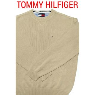 トミーヒルフィガー(TOMMY HILFIGER)の【美品】TOMMY HILFIGER(トミーヒルフィガー)メンズニット M(ニット/セーター)