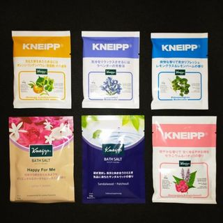 クナイプ(Kneipp)のクナイプ バスソルト 6袋 6種類 入浴剤(入浴剤/バスソルト)