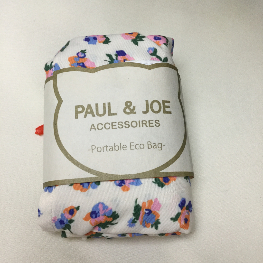 PAUL & JOE(ポールアンドジョー)のポールアンドジョー コンパクトエコバッグ 花柄 未使用 PAUL & JOE レディースのバッグ(エコバッグ)の商品写真