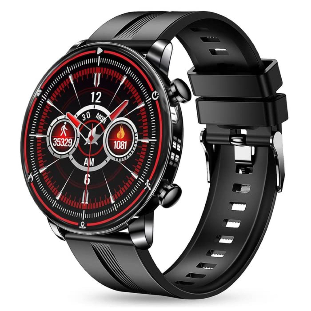 スマートウォッチ　SMART R NY18 ブラック NY18-BK メンズの時計(腕時計(デジタル))の商品写真