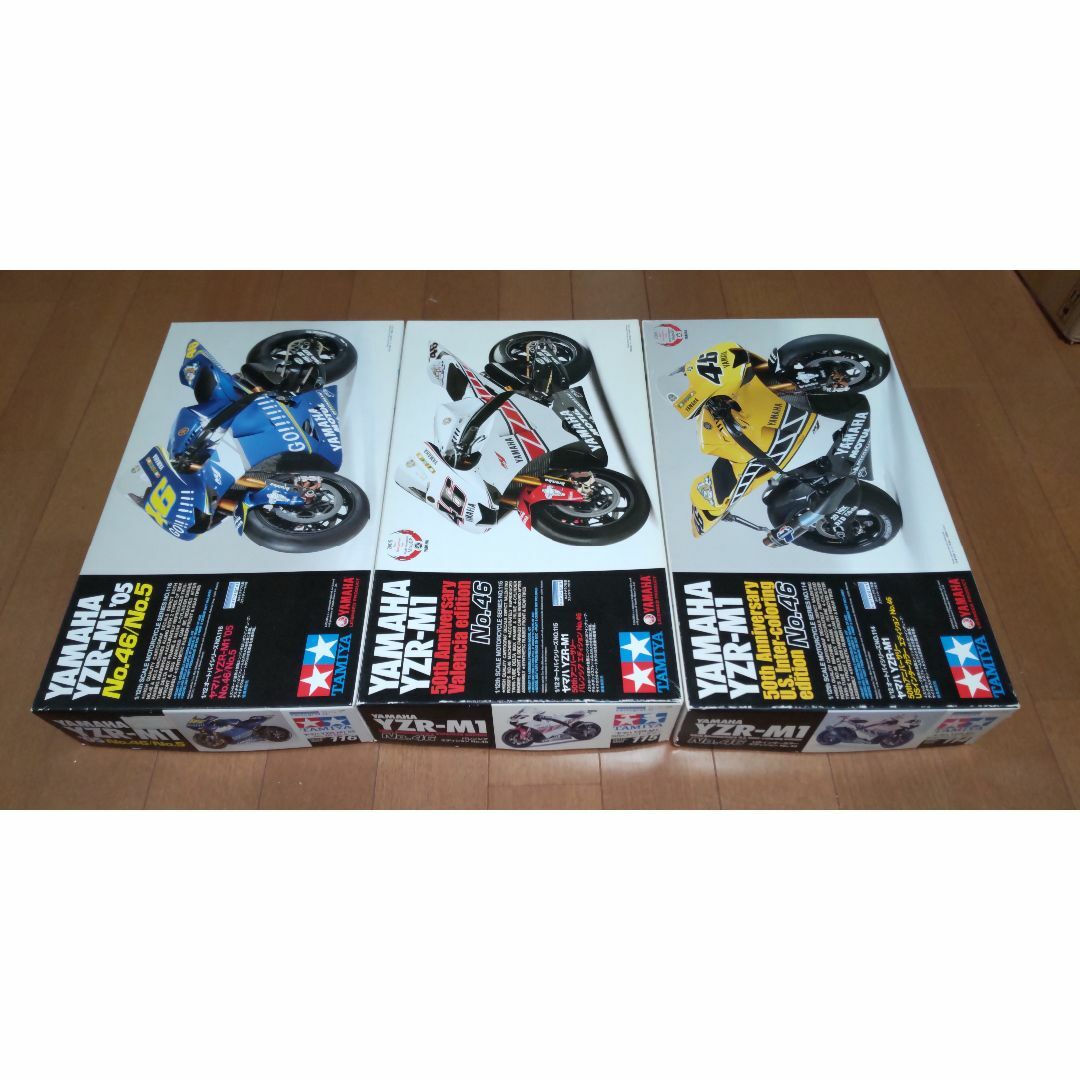 タミヤ1/12YZM-R1　３種類セット＋Fフォーク１個分エンタメ/ホビー