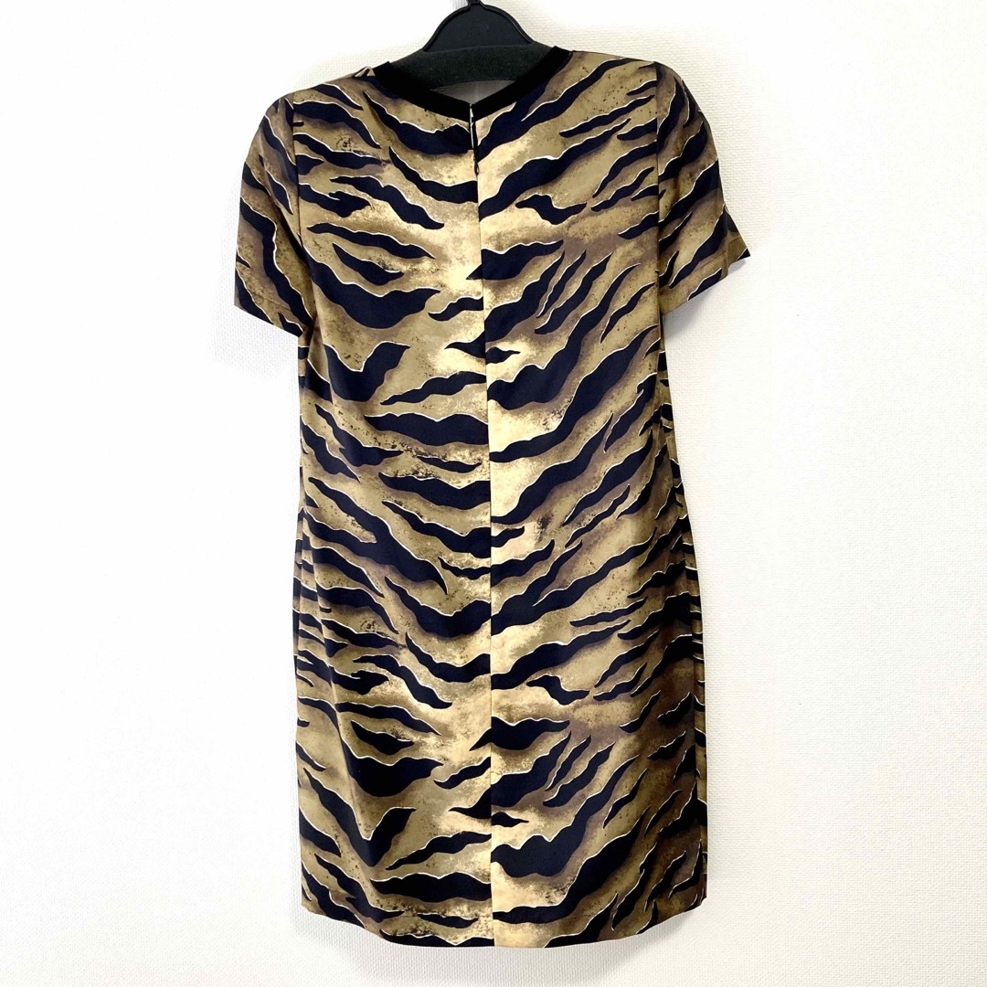 20SS 新品未使用□Dsquared2/ワンピース/シルク100%レオパード2 20SS 新品未使用□Dsquared2/ワンピース/シルク100%レオパード2