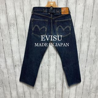 エビス(EVISU)の【希少】美品！初期EVISU Lot2504セルビッチデニムEVIS表記！魚釣り(デニム/ジーンズ)