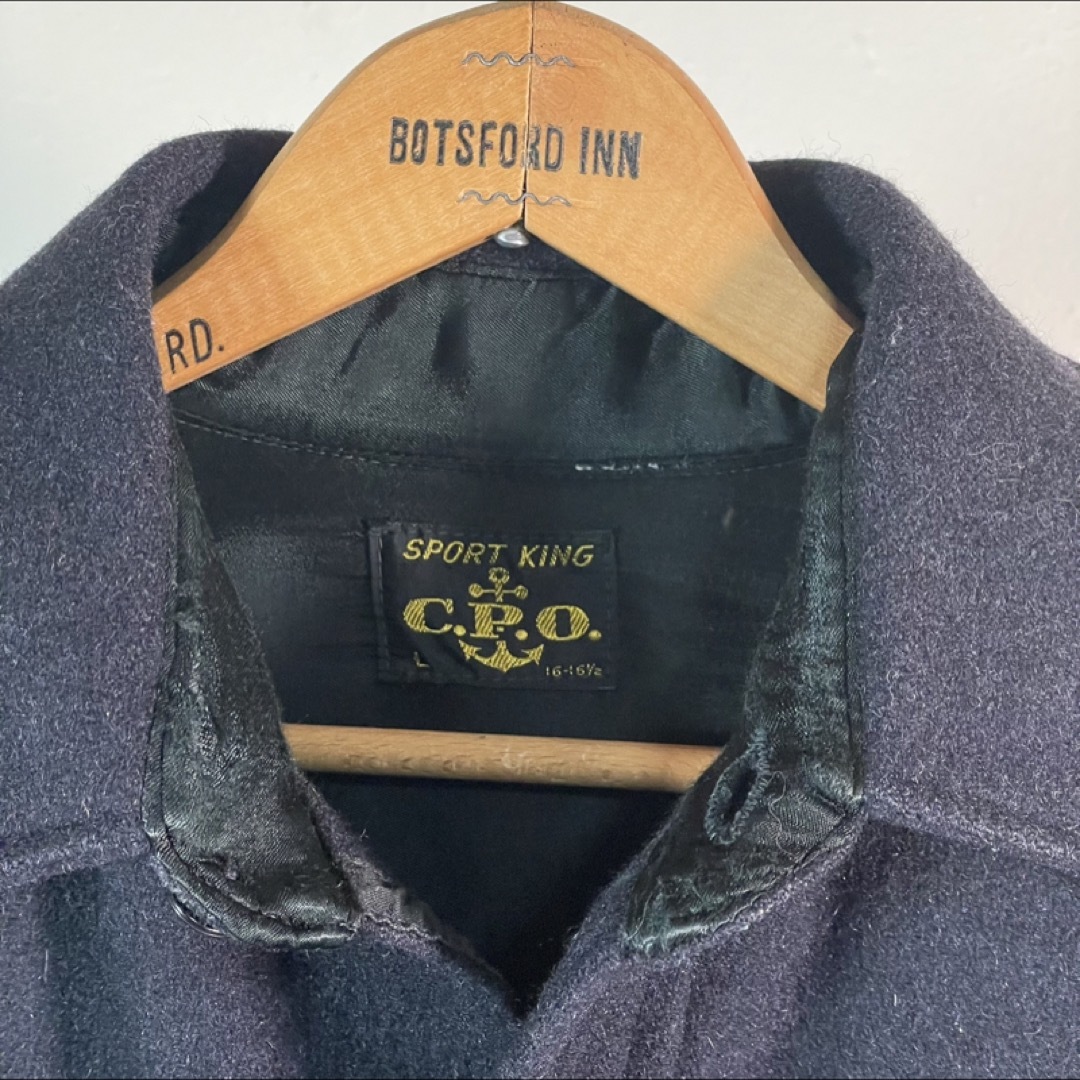 極美品 50s L 16 CPO wool shirt SPORT KING
