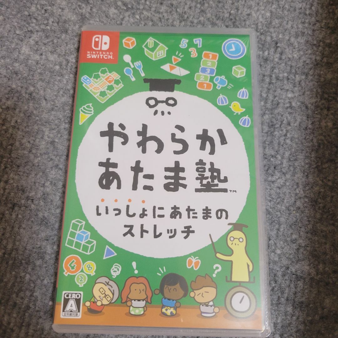 やわらかあたま塾 いっしょにあたまのストレッチ Switch エンタメ/ホビーのゲームソフト/ゲーム機本体(家庭用ゲームソフト)の商品写真