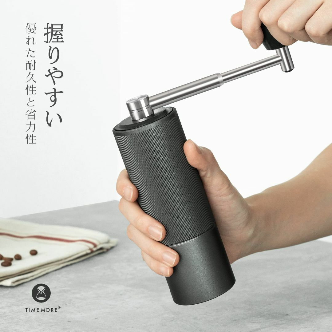 TIMEMOREタイムモア - C2 FOLD コーヒーミル 手動 折り畳み式ハ インテリア/住まい/日用品のキッチン/食器(容器)の商品写真