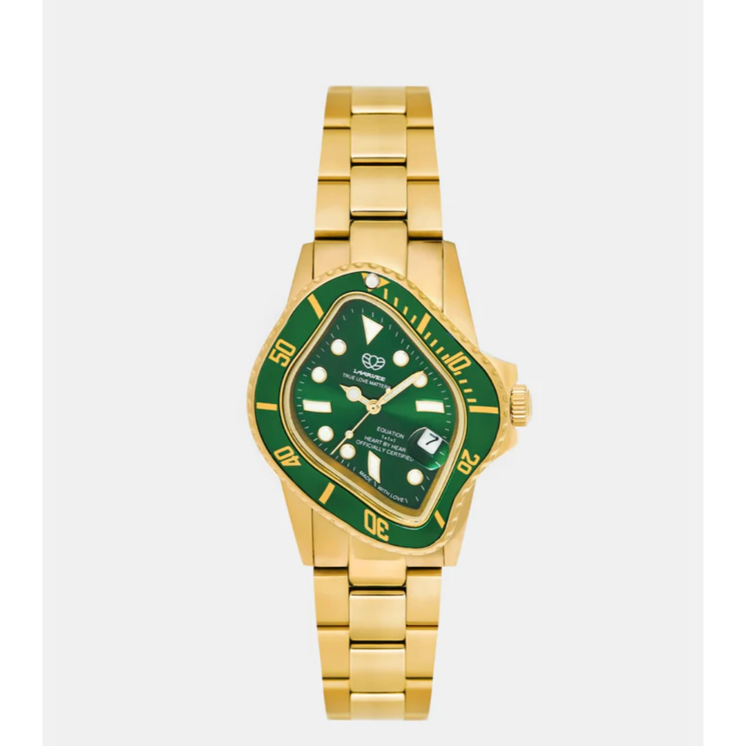【最終値下げ】 Laarvee PEA001 腕時計　グリーン　緑