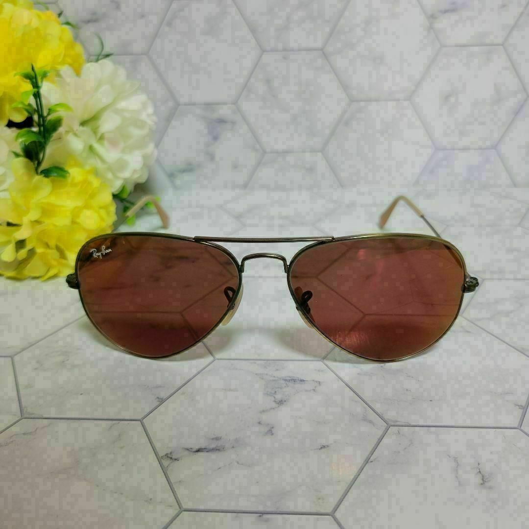 Ray-Ban - レイバン ブラウン×ブラウン ピンクオーロラ サングラス