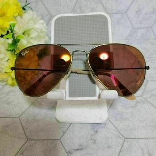 Ray-Ban - レイバン ブラウン×ブラウン ピンクオーロラ サングラス