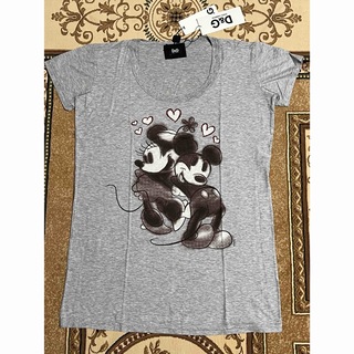 ディーアンドジー(D&G)のD&G Disneyコラボ ミッキーミニー オーバーサイズTシャツ(Tシャツ/カットソー(半袖/袖なし))