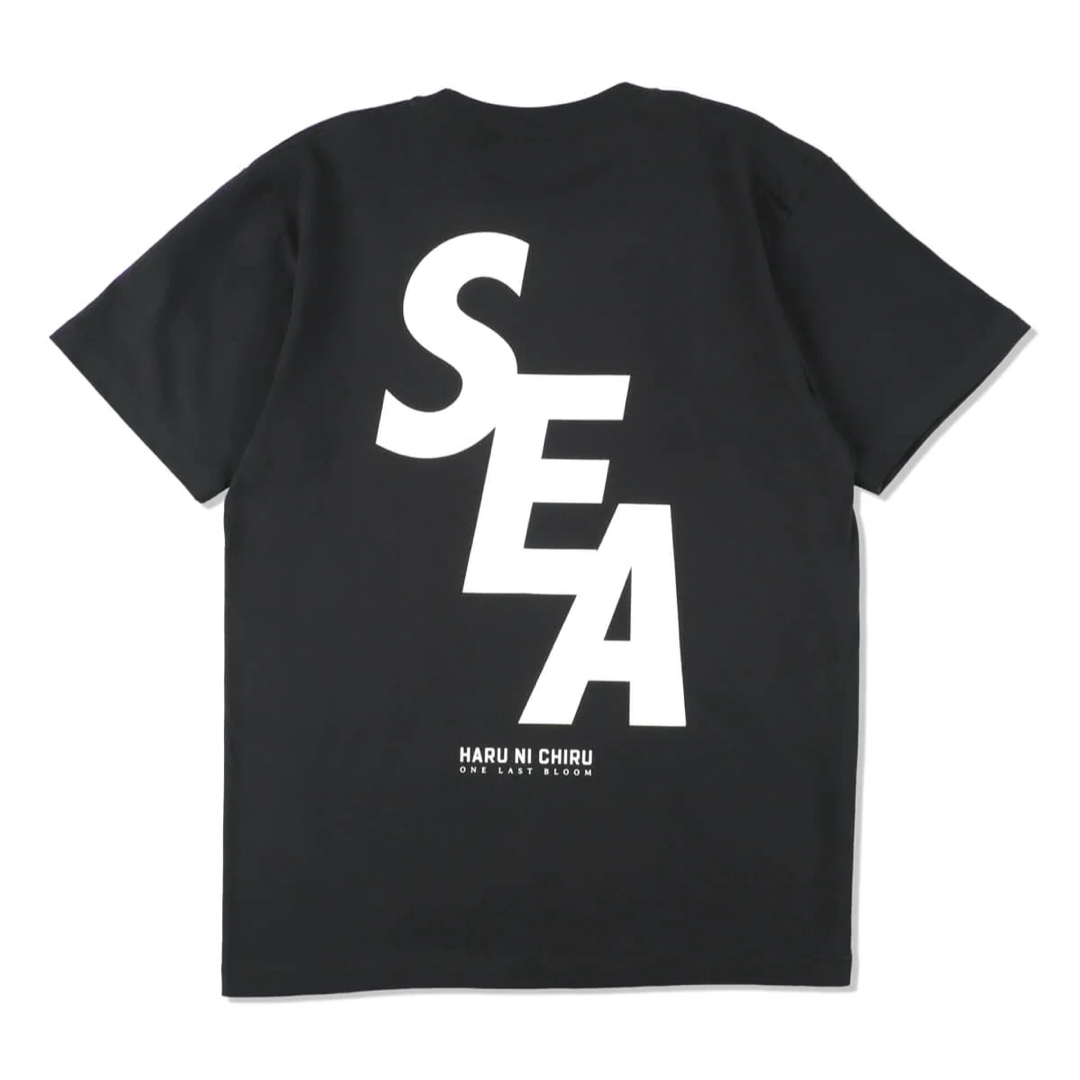 WIND AND SEA - 春に散る×WDS×EVERLAST (S_E_A) S/S TEE 黒 Lサイズの ...