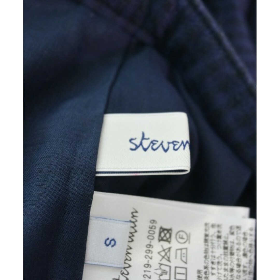 steven alan(スティーブンアラン)のsteven alan ショートパンツ S 紺x黒(ギンガムチェック) 【古着】【中古】 レディースのパンツ(ショートパンツ)の商品写真