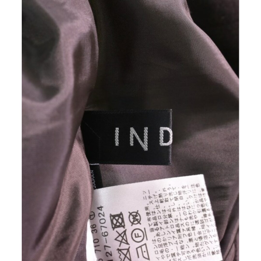 INDIVI - INDIVI インディヴィ パンツ（その他） 36(S位) こげ茶 【古着】【中古】の通販 by RAGTAG online